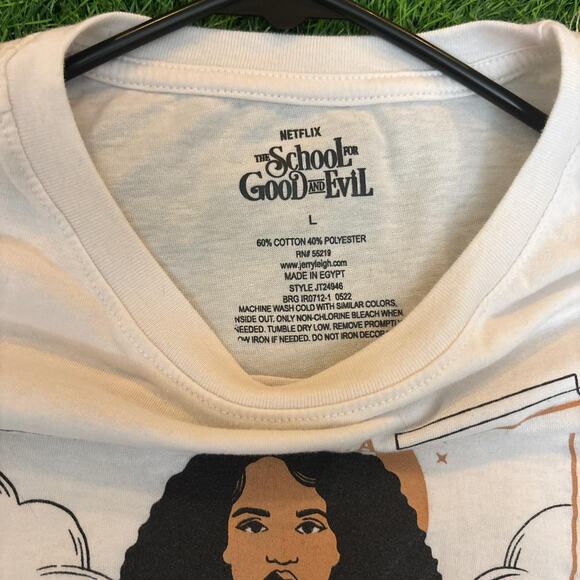 White The School for Good And Evil ‘Agatha’ Graphic Tee - Picture 5 of 5